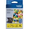 Brother LC75 (LC75Y) Yellow Original High Yield Ink Cartridge