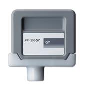 Compatible Grey Canon PFI-306GY Ink Cartridge (Replaces Canon 6666B001AA)