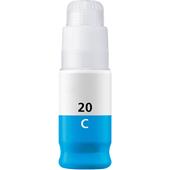 Compatible Cyan Canon GI-20C Ink Bottle (Replaces Canon 3394C001)