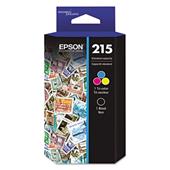 Epson 215 (T215120BCS) Black/Tri-Colour Original Standard Capacity Ink Cartridge Multipack