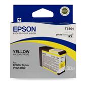 Epson T5804 (T580400) Original Yellow Ink Cartridge