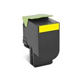 Compatible Yellow Lexmark 80C1HY0 High Yield Toner Cartridge