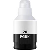Compatible Pigment Black Canon GI-20BK Ink Bottle (Replaces Canon 3383C001)