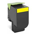 Compatible Yellow Lexmark C540H1YG High Yield Toner Cartridge