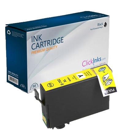 Compatible Yellow Epson 702XL Ink Cartridge (Replaces Epson T702XL420)