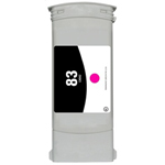 Compatible Magenta HP 83 High Yield Pigment Ink Cartridge (Replaces HP C4942A) (680ml)