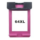 Compatible Color HP 64XL High Yield Ink Cartridge (Replaces HP N9J91AN)