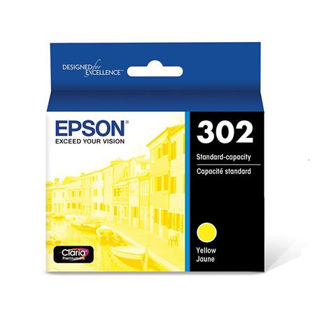 Epson 302 (T302420-S) Yellow Original Standard Capacity Ink Cartridge ...