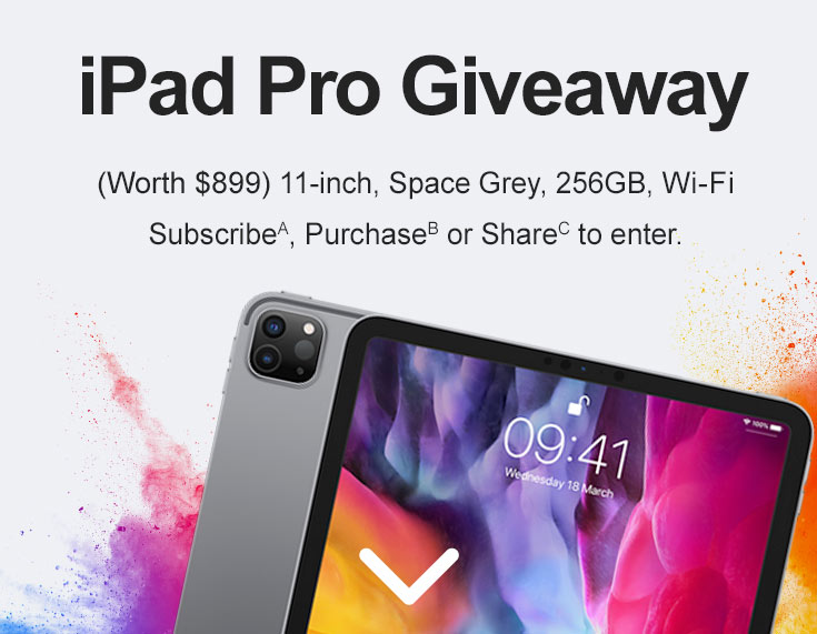 iPad Pro Giveaway